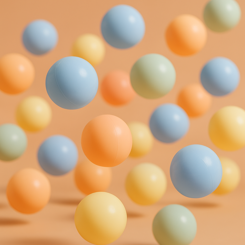 Spiel- und Plastikbälle