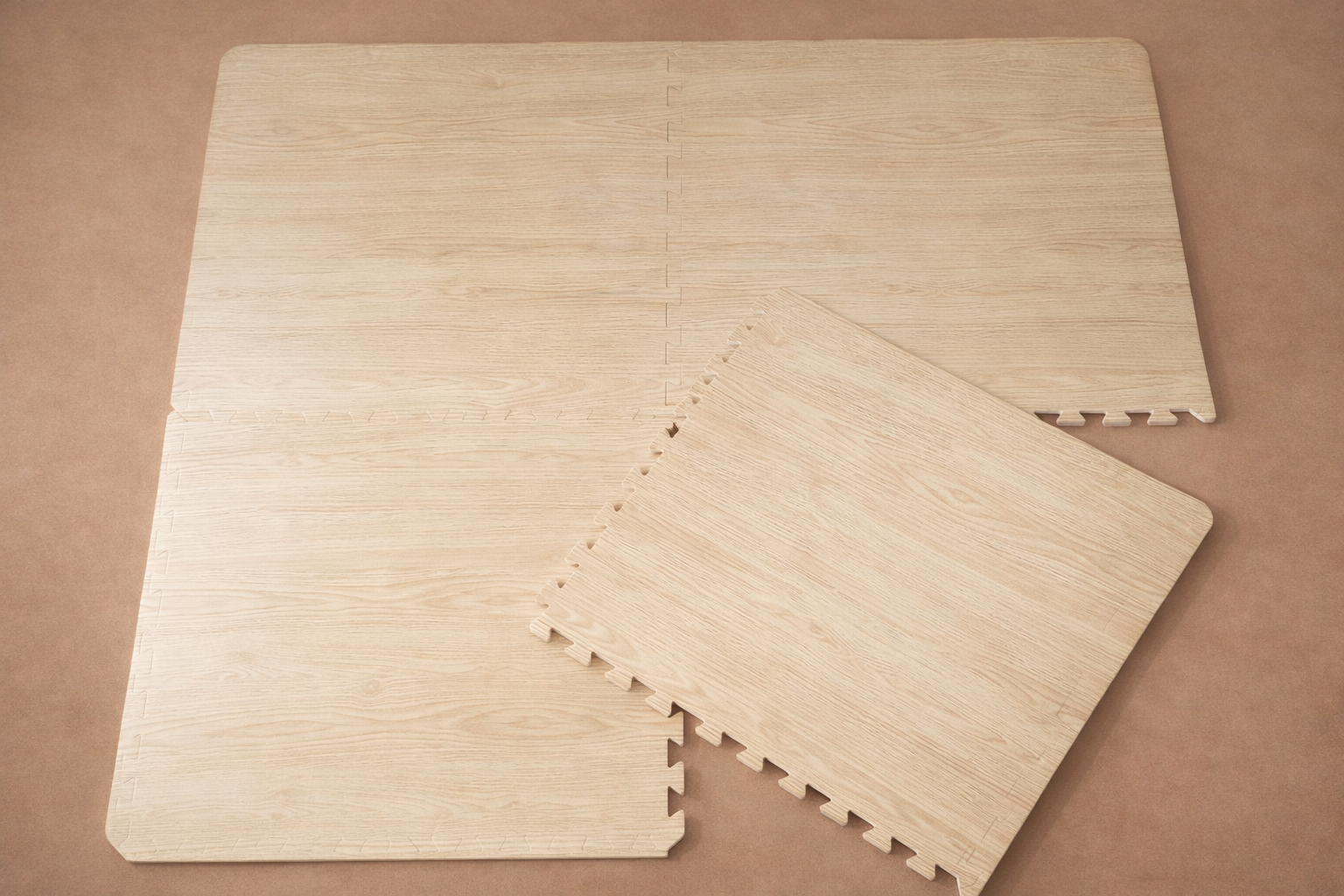 Puzzle mit Holz Motive